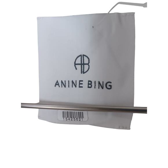 ANINE BING Linen Front Button Quinn Blazer - Picture 15 of 15